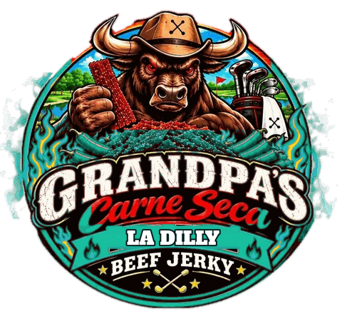Grandpa's Carne Seca La Dilly badge